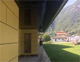 Asilo Lumino Spanndecke schwarz hochglanz