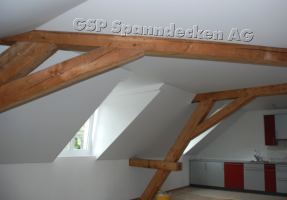 Dachstock  nacher,weisse matt Folie