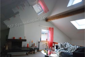 Dachstock  weiss hochglanz mit LED Farbwechsel