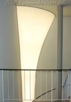 Eckleuchte 6 m, Modehaus Iller AG Murten 