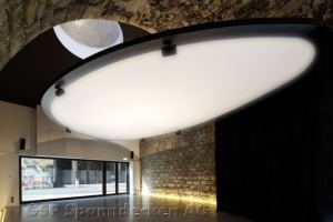 Freihngender Lichtkrper, Kirche Jenseits Zrich