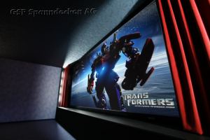 Home Cnema x velour Spanndecke