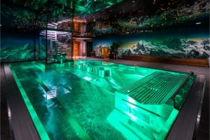 Hotel Silvana Zermatt schwarz hochglanz mit Sternenhimmel 3