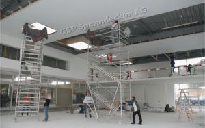 Volvo Automobile Gmligen, weiss matt 